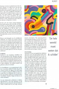 Artikel in Lourens vervolg